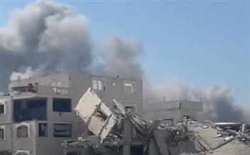   برج "مشتهى" يتحوّل إلى ركام.. قصف إسرائيلي يزرع الرعب بين آلاف النازحين غرب غزة
