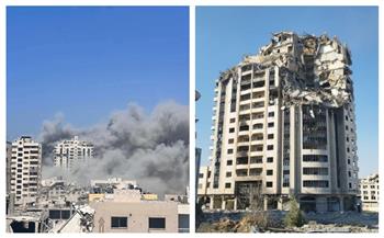   جيش الاحتلال يبدأ استهداف أبراج سكنية في غزة