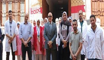 وكيل صحة القليوبية يتفقد منشآت الرعاية الأولية في الإدارة الصحية بطوخ