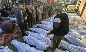   70 شهيدًا جراء غارات الاحتلال علي غزة منذ فجر اليوم