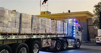   الهلال الأحمر: قافلة "زاد العزة" الـ31 تحمل 2500 طن مساعدات إغاثية عاجلة للفلسطينيين بغزة