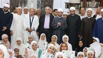   وزير الأوقاف يشهد احتفالًا لتكريم حفظة القرآن الكريم بمسجد سيدي إبراهيم بالمرج