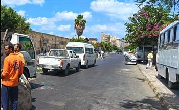   حملة على  النباشين بوسط إسكندرية 