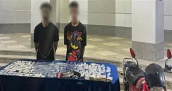   سقوط متهمين بالمخدرات والسلاح في بولاق الدكرور