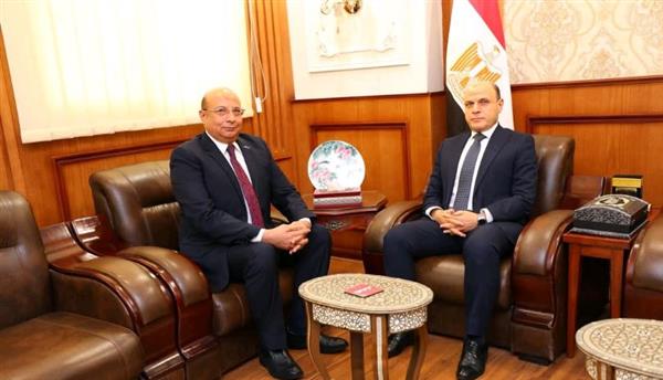 محافظ كفرالشيخ يستقبل رئيس فرع هيئة الرقابة الإدارية بالمحافظة