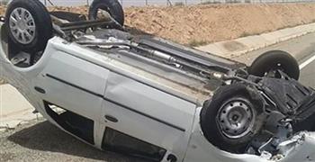   مصرع شخص وإصابة 3 بانقلاب سيارة بأسوان