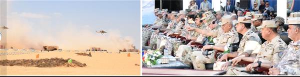 رئيس الأركان يشهد أحد الأنشطة التدريبية الرئيسية لـ النجم الساطع 2025