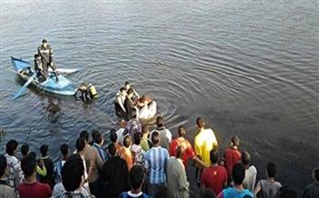   انتشال جثة سائق غرق في نيل الصف