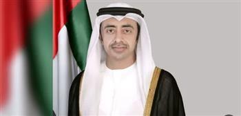 عبدالله بن زايد يدين بأشد العبارات الاعتداء الإسرائيلي السافر على الدوحة