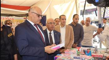   محافظ القليوبية يفتتح معرض "أهلاً مدارس" لتوفير المستلزمات الدراسيةبشبرا الخيمة