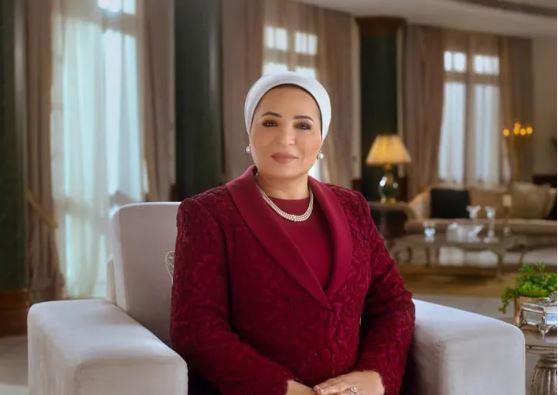 السيدة انتصار السيسي: أتمنى من الله عاما جديدا مليئا بالأمل لمصر