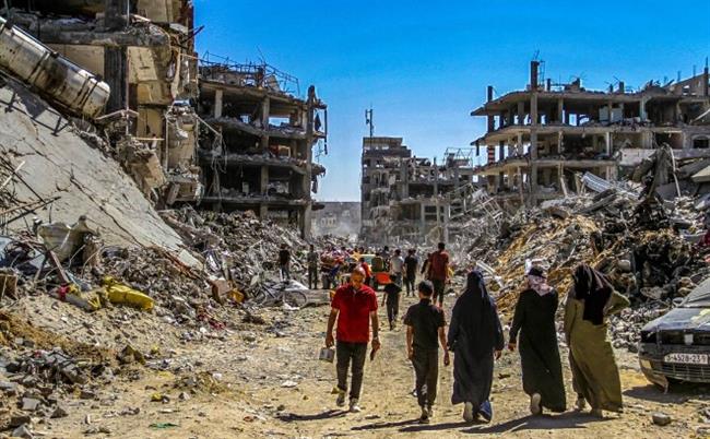 انطلاق الحملة الإغاثية في المحافظة الوسطى بقطاع غزة