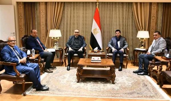 وزير الرياضة يناقش استعدادات انعقاد الدورة 49 لمجلس وزراء الشباب العرب