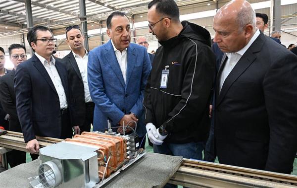 رئيس الوزراء يفتتح مصنع "فانوارد" الصيني لإنتاج سخانات الغاز والمبادلات الحرارية