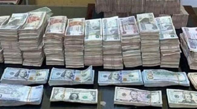 الداخلية تضبط 11 مليون جنيه إتجار بالنقد الأجنبي