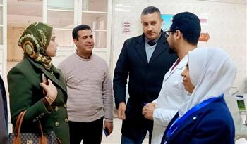   مدير تأمين القليوبية تتابع سير العمل بوحدات منطقة شبرا الخيمة