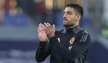   طاهر يكتفي بتدريبات تأهيل في "الجيم" على هامش مران الأهلي