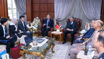  تفاصيل زيارة وفد صيني كبير لميناء دمياط