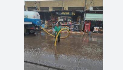 طوارئ فى الغربية بسبب الأمطار الغزيرة