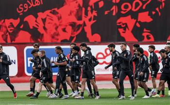   الأهلي يواصل تدريباته استعدادًا لمباراة طلائع الجيش بكأس العاصمة