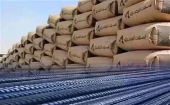 تعرف على سعر طن الحديد والأسمنت بسوق مواد البناء اليوم