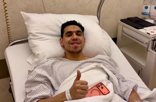 محمد حمدي يجري عملية الرباط الصليبي بنجاح في ألمانيا