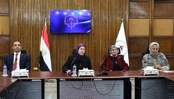   زيارة إدارة التحريات بالشرطة العسكرية للمركز القومي للبحوث الاجتماعية والجنائية 
