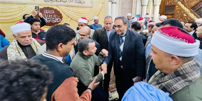 محافظ قنا يشهد احتفالية الإسراء والمعراج بمسجد سيدي عبد الرحيم القنائي 