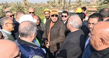   وزير الري يتفقد حالة المنظومة المائية بمحافظة الفيوم