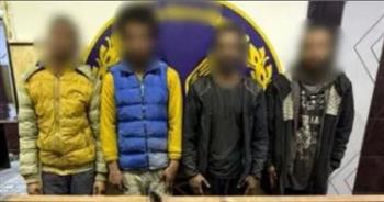   القبض على 4 أشخاص سرقوا 100 كيلو حديد من كبارى القليوبية