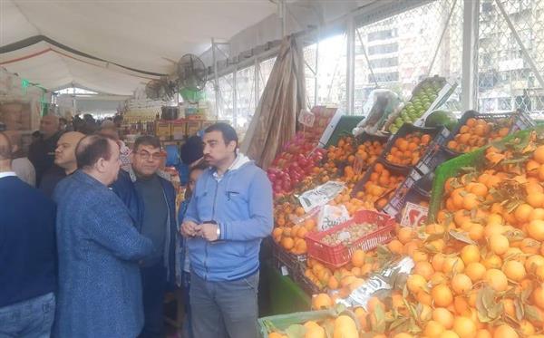 استمرار التشغيل التجريبي للمعرض الدائم للسلع الغذائية بالمنصورة
