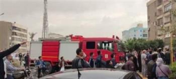   السيطرة على حريق فى كمية من بالات قش الأرز بالسنطة