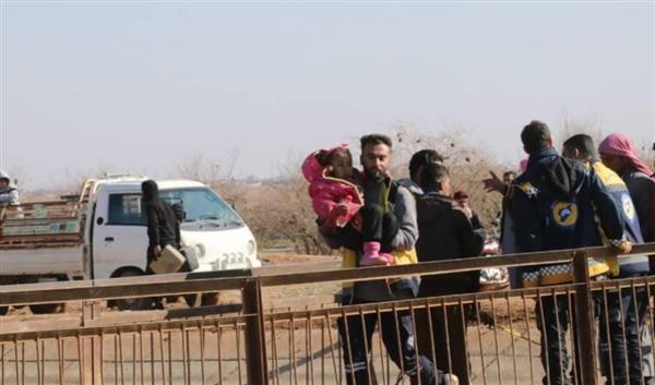 حلب .. نزوح أكثر من 27 ألف شخصا من دير حافر ومسكنة