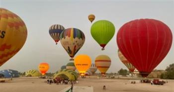   تحليق 88 رحلة بالون طائر تقل أكثر من 1920 سائحا بالأقصر