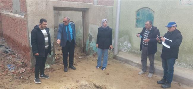 محافظ القليوبية يتابع حل مشكلة تسرب المياه الجوفية بشبين القناطر 
