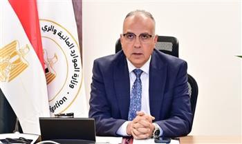 وزير الري يتابع الموقف التحصيلي لمستحقات الوزارة المالية
