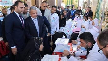   محافظ الإسماعيلية يشهد فعاليات مبادرة دمتم سند بمركز القنطرة شرق