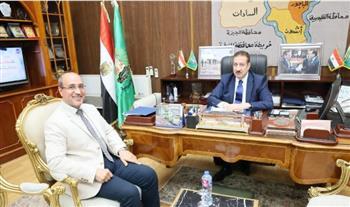 محافظ المنوفية يقرر استبعاد رئيس لجنة بإدارة السادات التعليمية