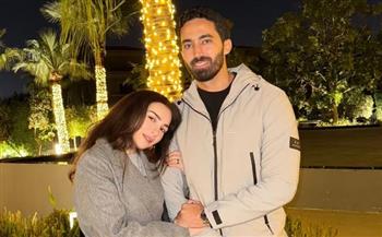   أحمد تيمور يحتفل بعيد ميلاد مي عز الدين بطريقة ساحرة