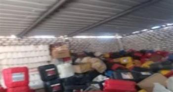   الداخلية تضبط مخزنا غير مرخص لتعبئة زيوت سيارات مجهولة المصدر بسوهاج