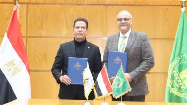 محافظ القليوبية ورئيس جامعة بنها يوقعان بروتوكول تعاون لتحقيق التنمية المستدامة
