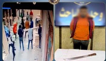  الأمن يضبط عاطل اعتدى على آخر بسلاح أبيض بالإسكندرية
