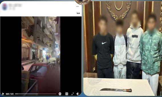 الغربية.. ضبط طرفي مشاجرة وإشهار سلاح أبيض بطنطا