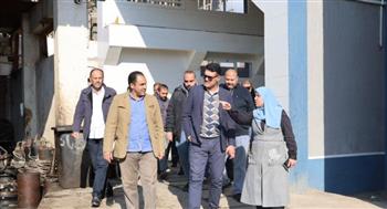   رئيس "مياه القليوبية" يتابع جاهزية محطات الصرف وورش الطوارئ ببنها
