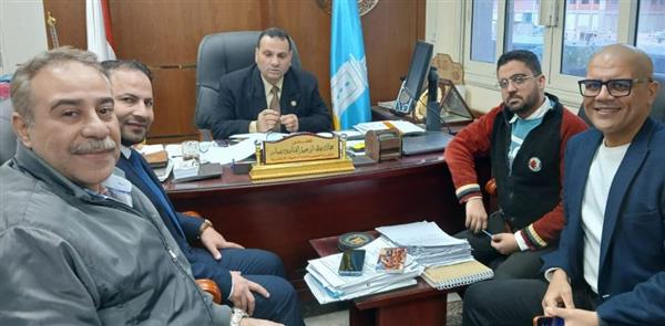 وكيل تموين الإسكندرية يجتمع مع أعضاء من مجلس النواب بالمديرية