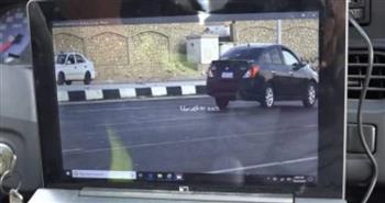   رادار المرور يلتقط 1102 سيارة تسير بسرعات جنونية فى 24 ساعة
