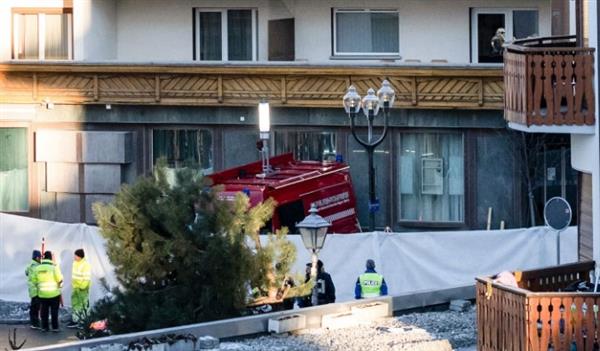 الخارجية الفرنسية: إصابة 14 مواطنا في حريق منتجع تزلج بسويسرا