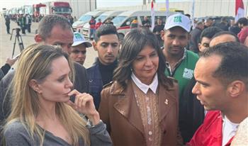   أنجلينا جولي تطالب بإيصال مزيد من المساعدات إلى قطاع غزة
