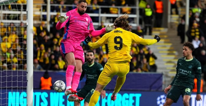 مفاجأة كبرى.. مانشستر سيتي يخسر بثلاثية من بودو جليمت في دوري الأبطال