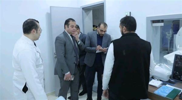 فريق من النيابة العامة يجري  تفتيشا لمركز إصلاح وتأهيل أخميم